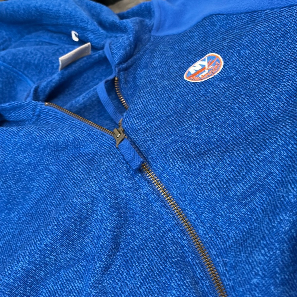 Blue Columbia sweater